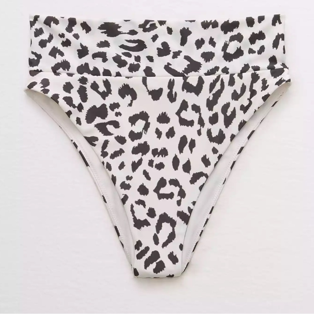 NEW Aerie High Cut Cheeky Bikini Bottoms XXL